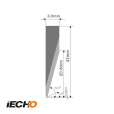 IECHO - E18 - Tungsten steel Blade 1mm